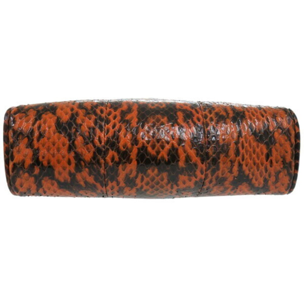 Gucci Ophidia Python Orange Shoulder Bag - image 3